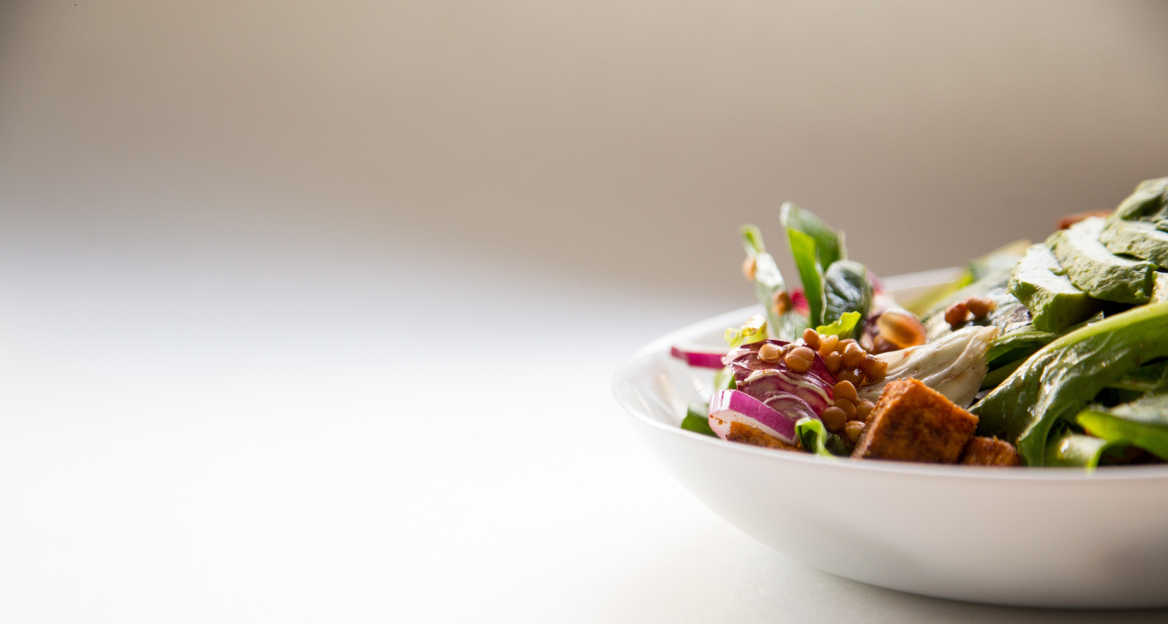 bowl full of salad